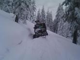 First Step Internet crew working in the snow