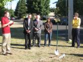 Federal and local officials participate in LCOG’s groundbreaking ceremony
