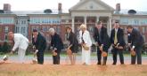 Government officials participate in MCNC’s groundbreaking ceremony