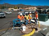 REDI Net crew members deploy new fiber.