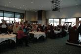 IMG: Graduates at Lorain County Community College celebrate their graduation.