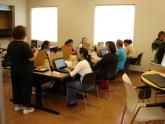 instructor addressing class