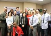 Mayor Michael Nutter and Congressman Bob Brady join ARRA-funded employees