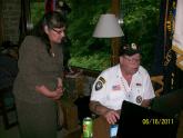 A Menominee Nation veteran learns computer skills at a BCCB workshop