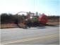 IMG: A Columbia County truck lays down fiber optic lines