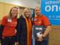 Image: Volunteers help out at the Connected Learning Launch