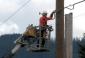 NoaNet stringing fiber optic cable in Deming, Wash.