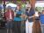 Library Trainer Crystal Schimpf gives a speech at the Miliken PCC launch