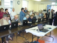 IMG: Residents from Mercy Housing in San Jose, Calif. attend a computer basics c